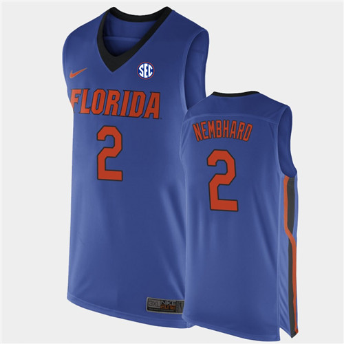 Florida Gators Andrew Nembhard Royal Blue Replica College Basketball Jersey