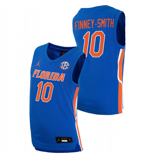 Florida Gators Dorian Finney-Smith College Basketball Royal NBA Alumni Jersey Men