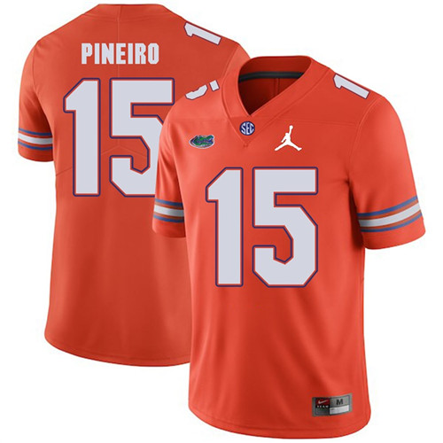 Florida Gators Orange Eddy Pineiro Jordan Brand Football Jersey