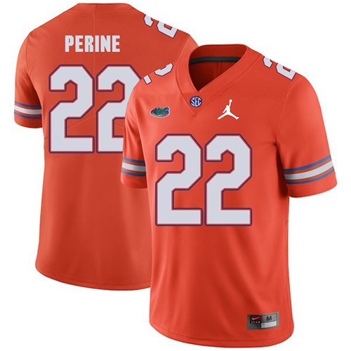 Florida Gators Orange Lamical Perine Jordan Brand Football Jersey