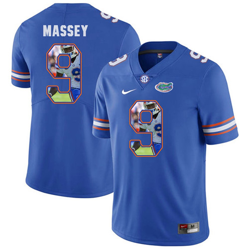 Florida Gators Royal Dre Massey College Football Portrait Jersey