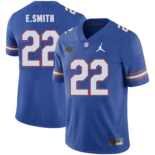 Florida Gators Royal Emmitt Smith Jordan Brand Football Jersey