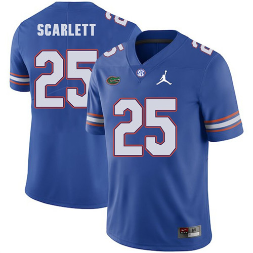 Florida Gators Royal Jordan Scarlett Jordan Brand Football Jersey