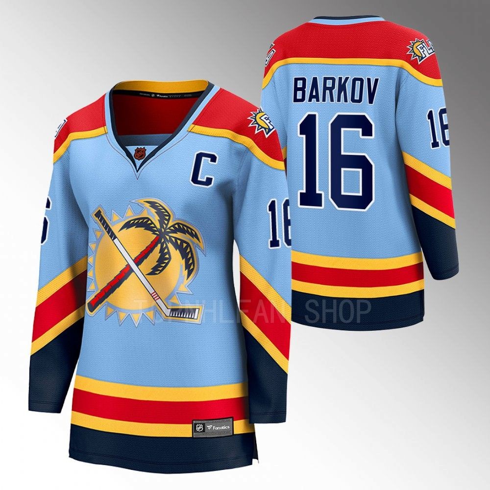 Florida Panthers Aleksander Barkov Women Blue 2022 Special Edition 2.0 Jersey