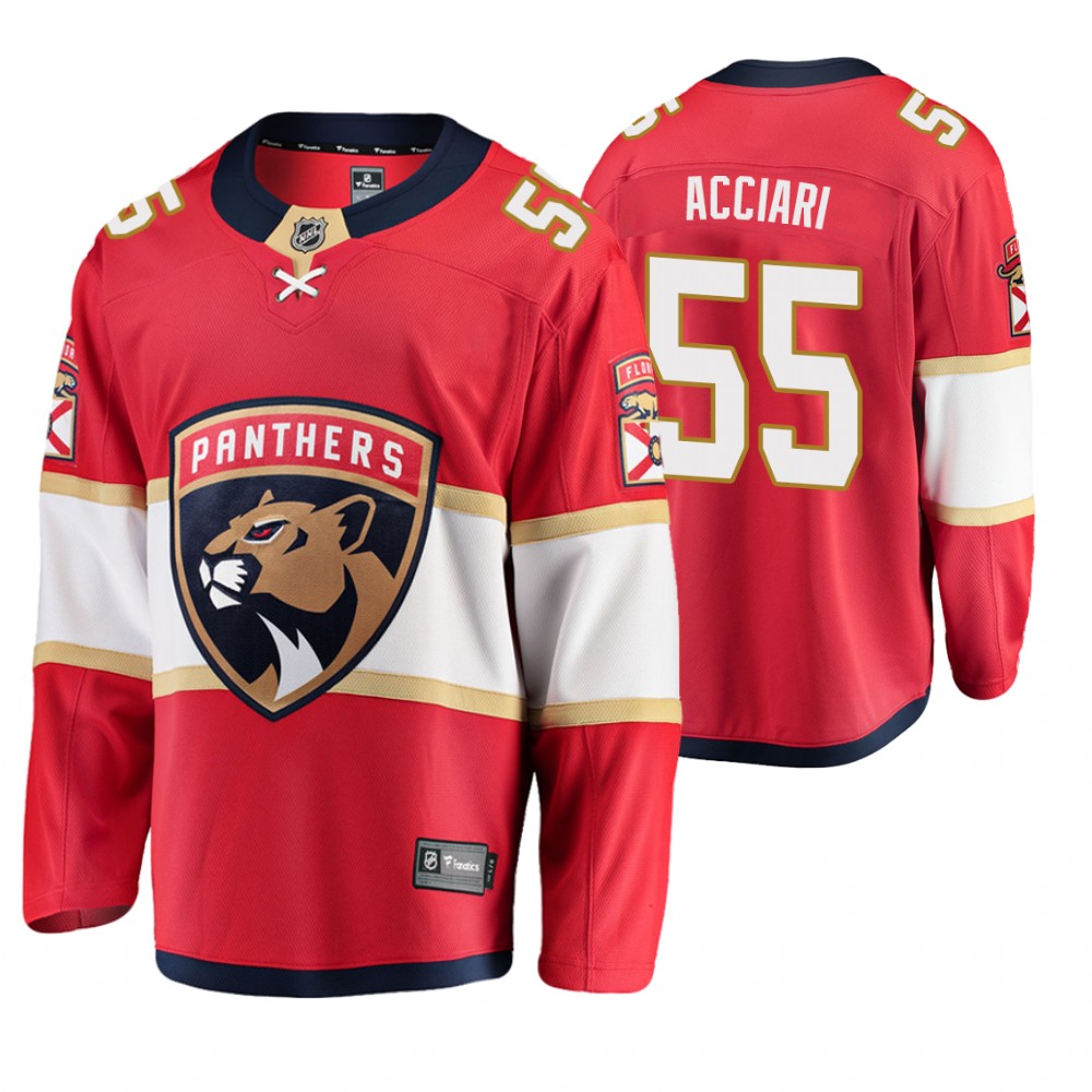 Florida Panthers Noel Acciari Men's Home Breakaway Player Fanatics Branded Jersey