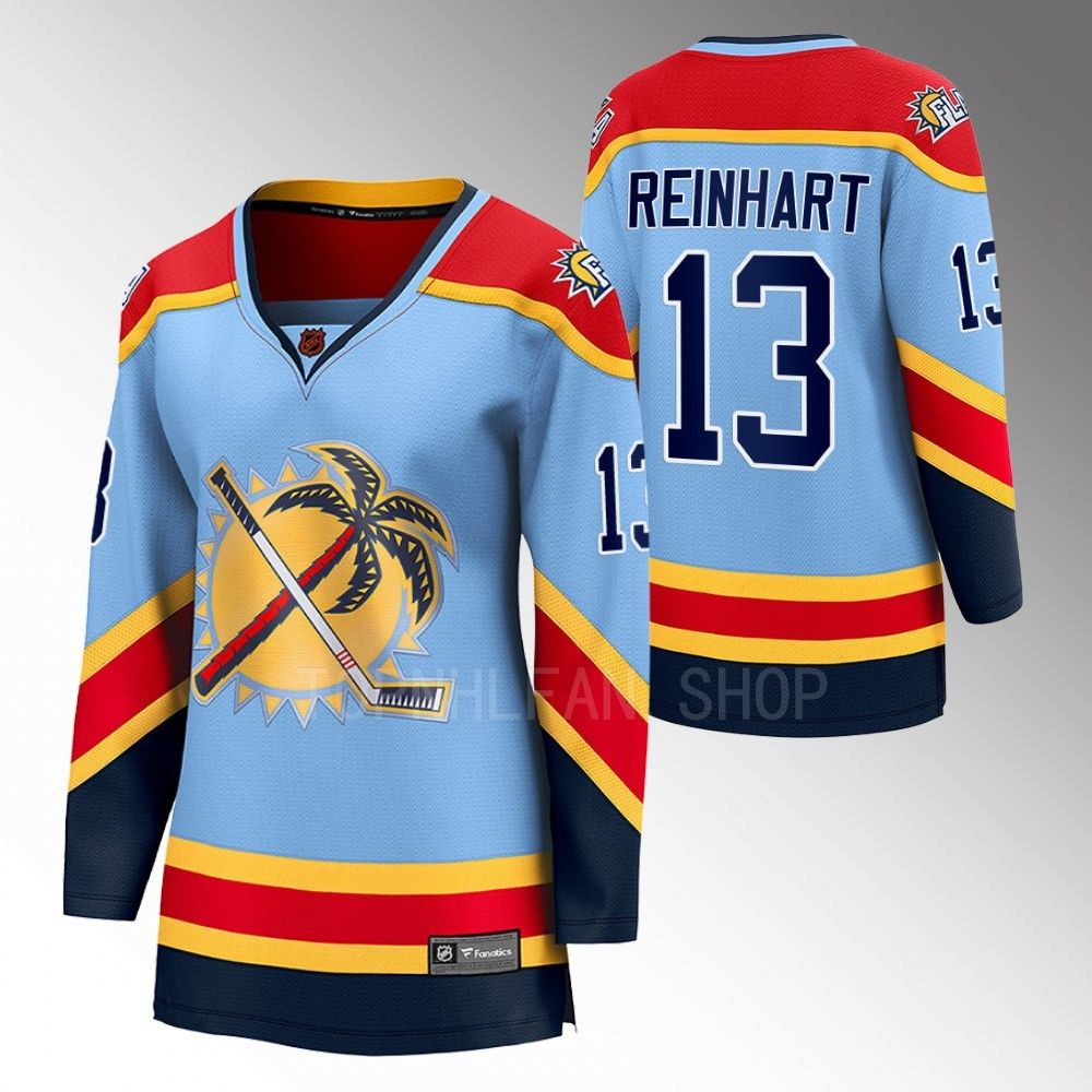 Florida Panthers Sam Reinhart Women Blue 2022 Special Edition 2.0 Jersey