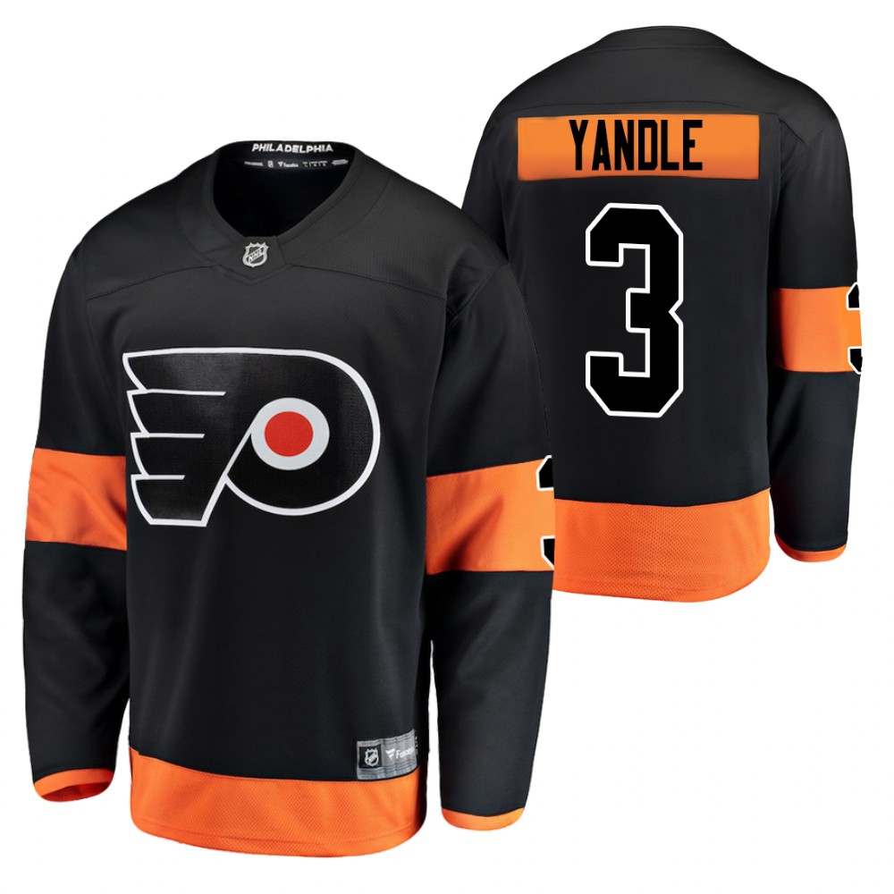 Flyers Keith Yandle Jersey Alternate Black Player Men