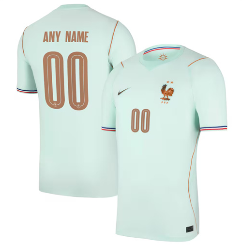France National Team Nike 2026 Away Stadium Replica Custom Jersey
