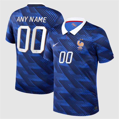 France National Team Nike 2026 Home Stadium Replica Custom Jersey