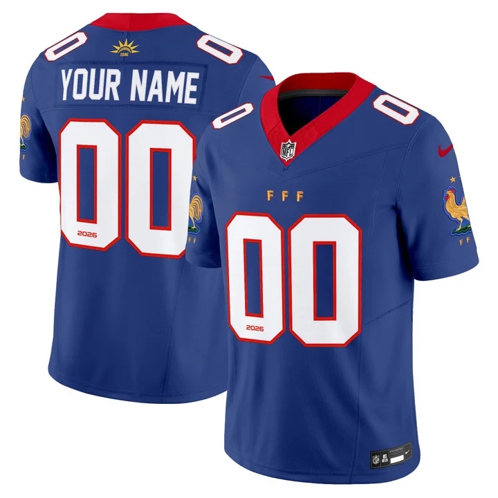 France National Team Vapor Limited Custom Jersey