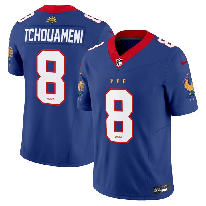 France National Team Vapor Limited Jersey#8 MICHAEL OLISE