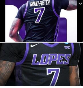 GCU Lopes basketball jersey