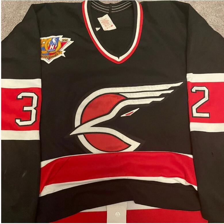 Game Worn Leach San Diego Gulls 1994-95 Playoffs IHL Hockey