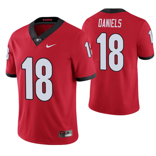 Georgia Bulldogs 18 JT Daniels Limited Jersey Red