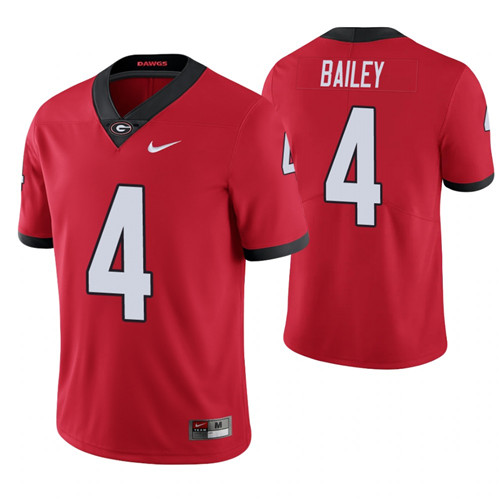 Georgia Bulldogs 4 Champ Bailey Limited Jersey Red