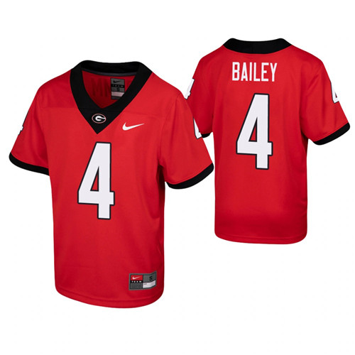 Georgia Bulldogs Champ Bailey Game Jersey Red Youth