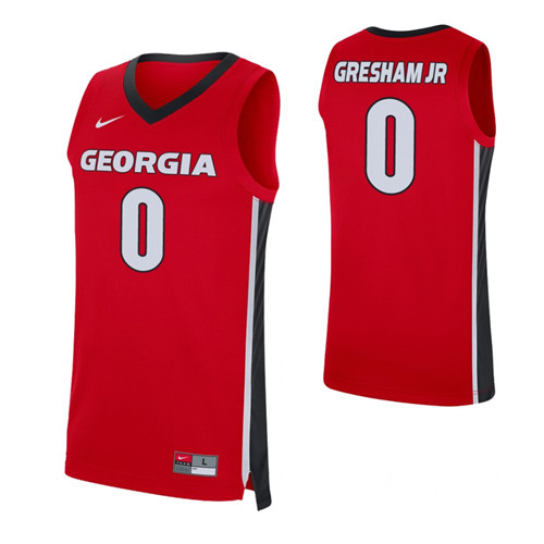 Georgia Bulldogs Donnell Gresham Jr. Replica Jersey Red