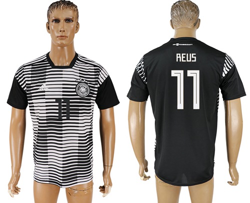Germany #11 Reus Away Soccer Country Jersey