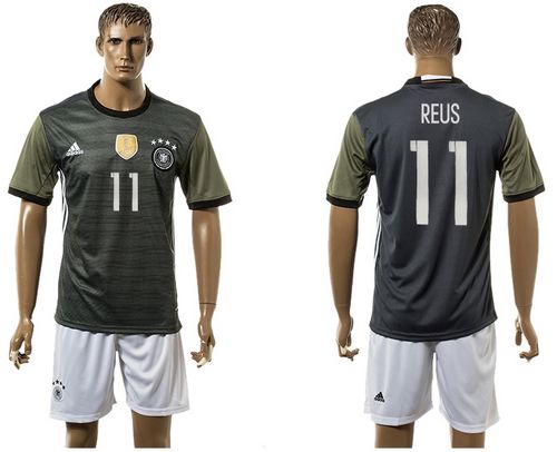 Germany #11 Reus Away Soccer Country Jersey