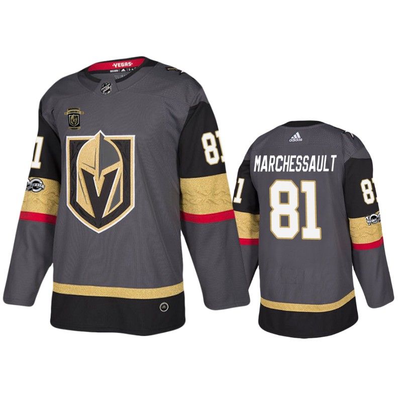Golden Knights Jonathan Marchessault Black Authentic 100th Anniversary Jersey