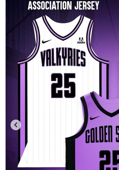 Golden State Valkyries 2025 Fan ASSOCIATION Basketball Jersey