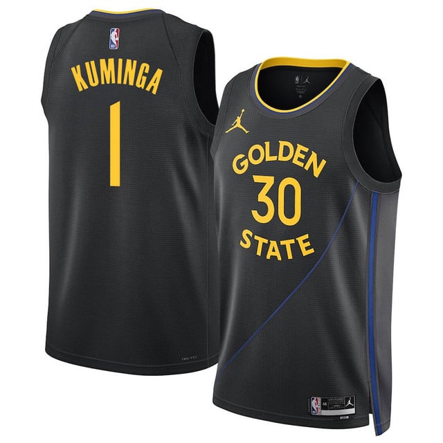 Golden State Warriors 2025 Limited Jersey statement #1 Jonathan Kuminga