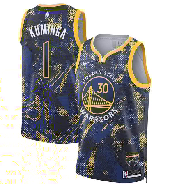 Golden State Warriors 2025 Limited Jersey swingman #1 Jonathan Kuminga