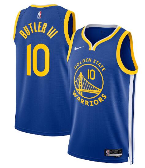 Golden State Warriors Nike Icon Edition Swingman Jersey - Royal - Jimmy Butler III