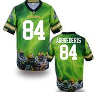 Green Bay Packers #84 ABBREDERIS Men's Stitched NFL Elite Fanatical Version Jersey (2)