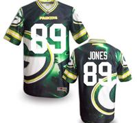 Green Bay Packers #89 JONES Men's Stitched NFL Elite Fanatical Version Jersey (6)