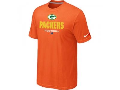 Green Bay Packers Critical Victory Orange T-Shirt
