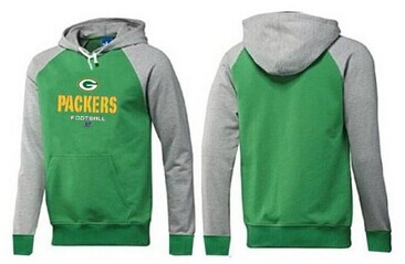 Green Bay Packers Critical Victory Pullover Hoodie Green & Grey