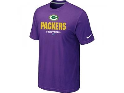 Green Bay Packers Critical Victory Purple T-Shirt