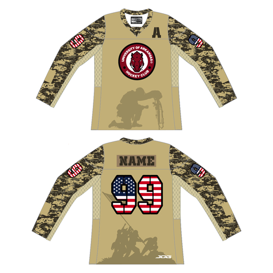 HOLIDAY JERSEY-SUBLIMATED MILITARY-NEW