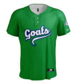 Hartford Yard Goats OT Sports Men's Green Goats Replica Jersey