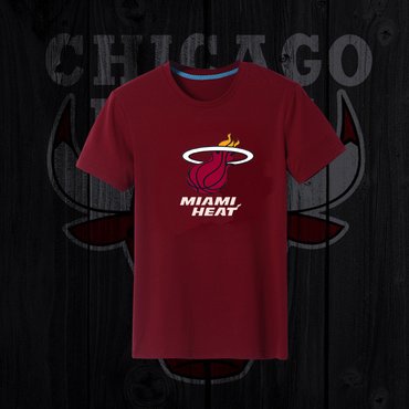 Heat Fresh Logo D.Red Men's Short Sleeve T-Shirt