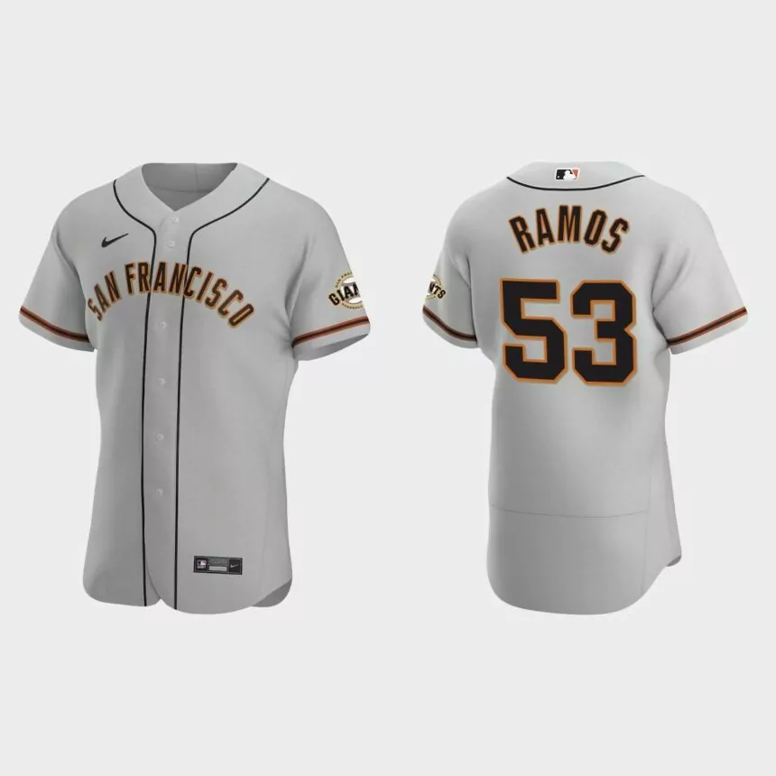 Heliot Ramos San Francisco Giants Authentic Road Jersey – Gray