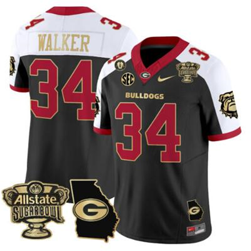 Herschel Walker Jersey #34 Georgia Bulldogs 2025 Sugar Bowl Alternate