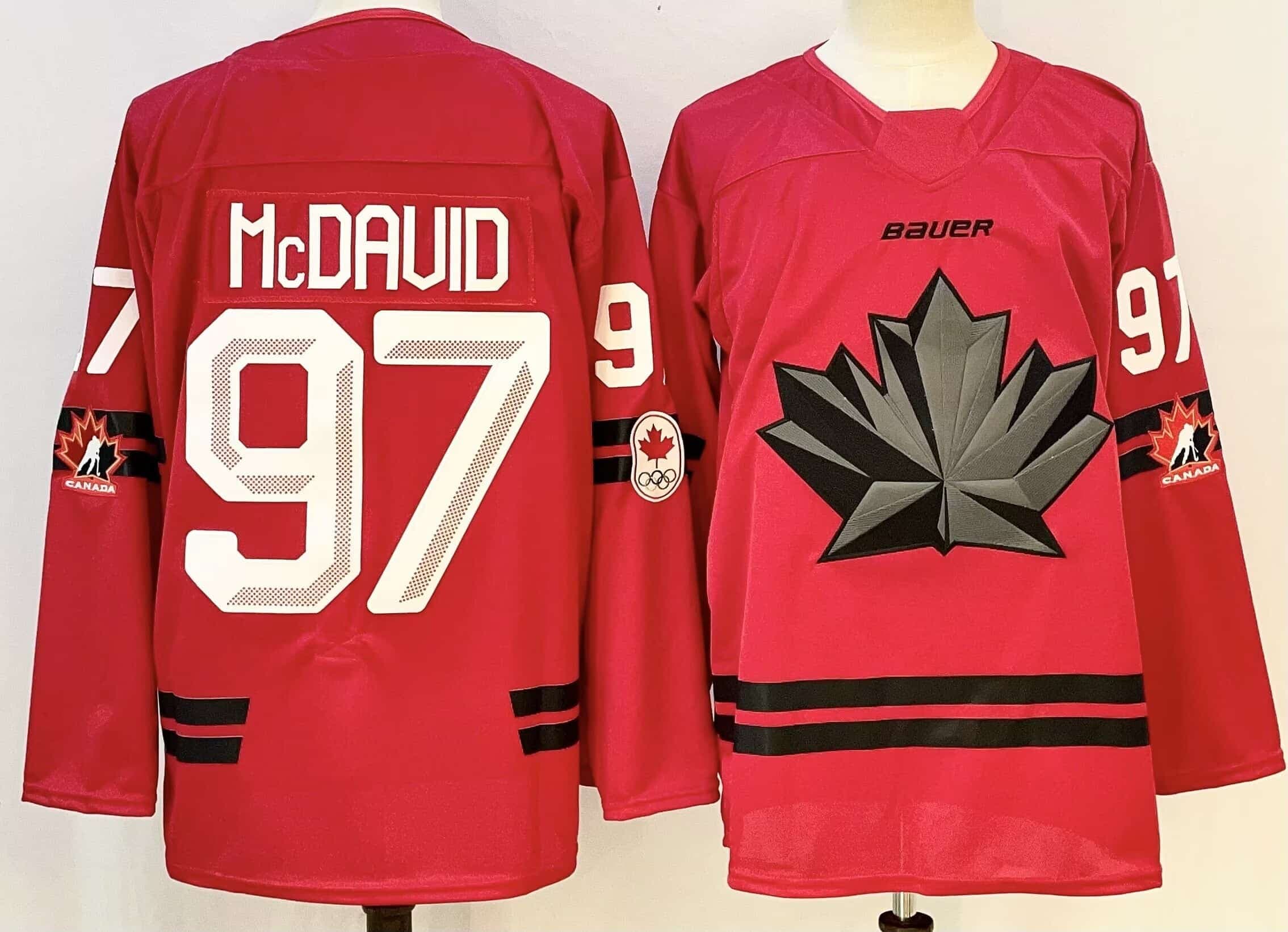 Hockey    Canada  2026 Special Edition  Hockey  Jersey Connor McDavid 97