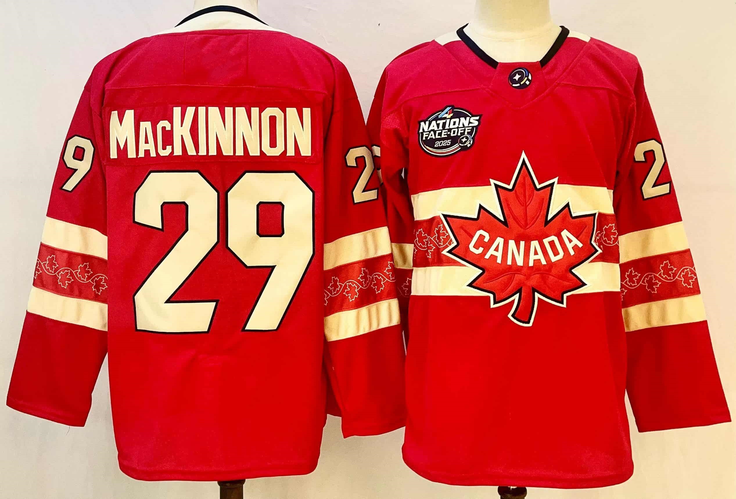 Hockey  Canada    Hockey  Jersey  Nathan MacKinnon 29