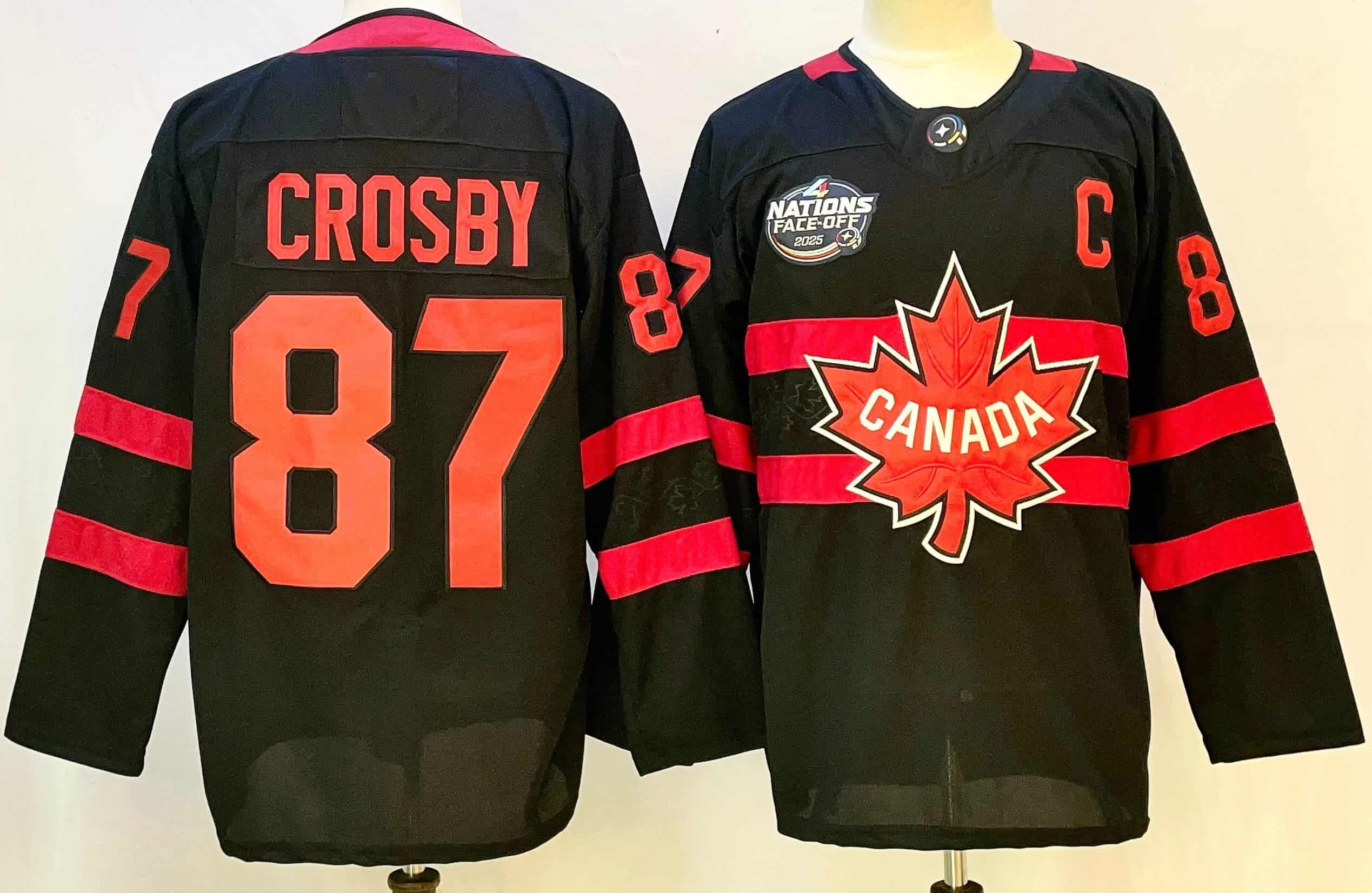 Hockey  Canada   Hockey Jersey  Sidney Crosby 87