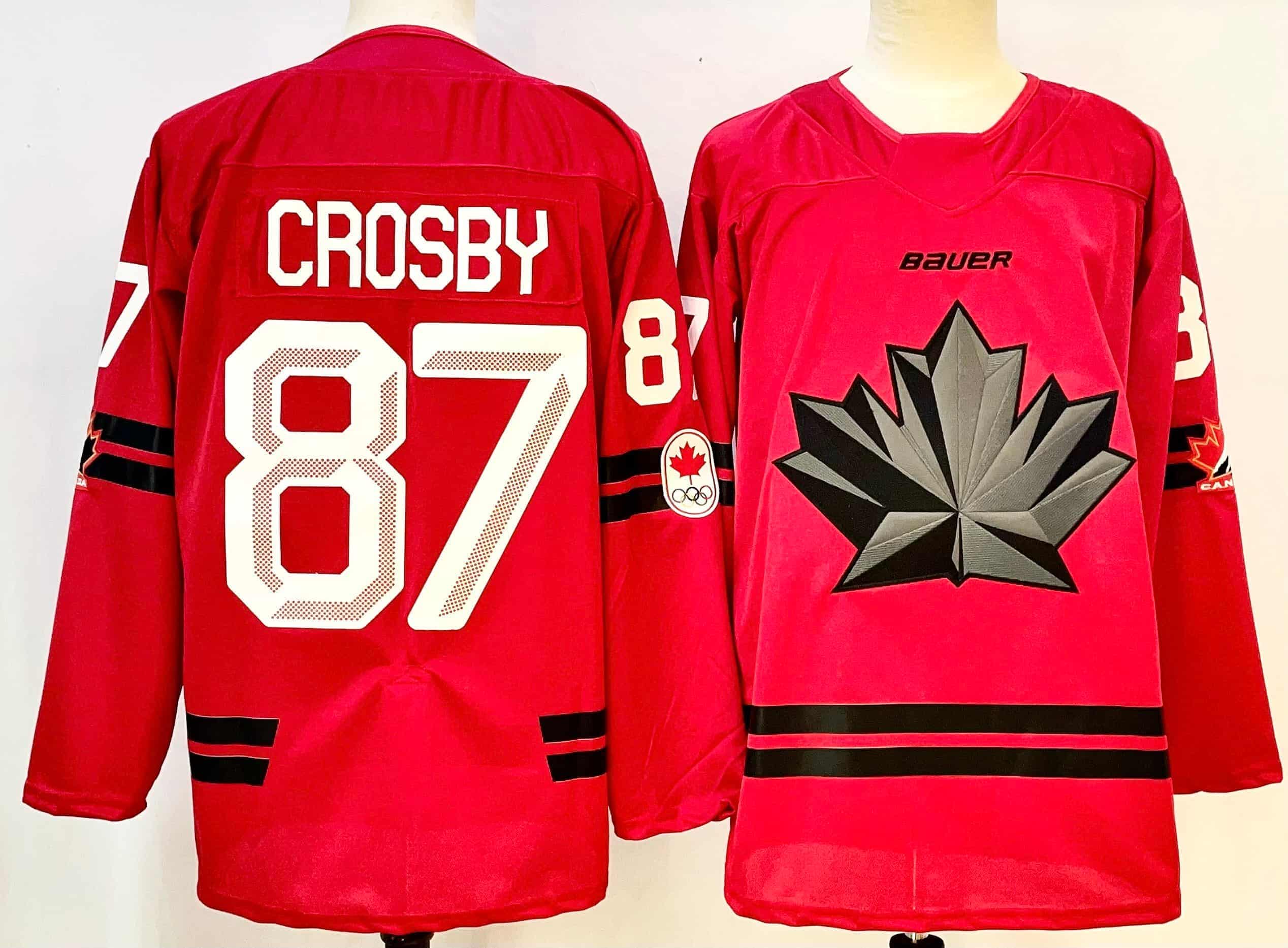 Hockey  Canada 2026   Special Edition   Hockey Jersey  Sidney Crosby 87