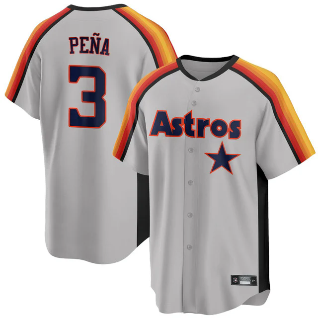 Houston Astros 1989 Throwback Road Jersey #3 JEREMY PENA.webp