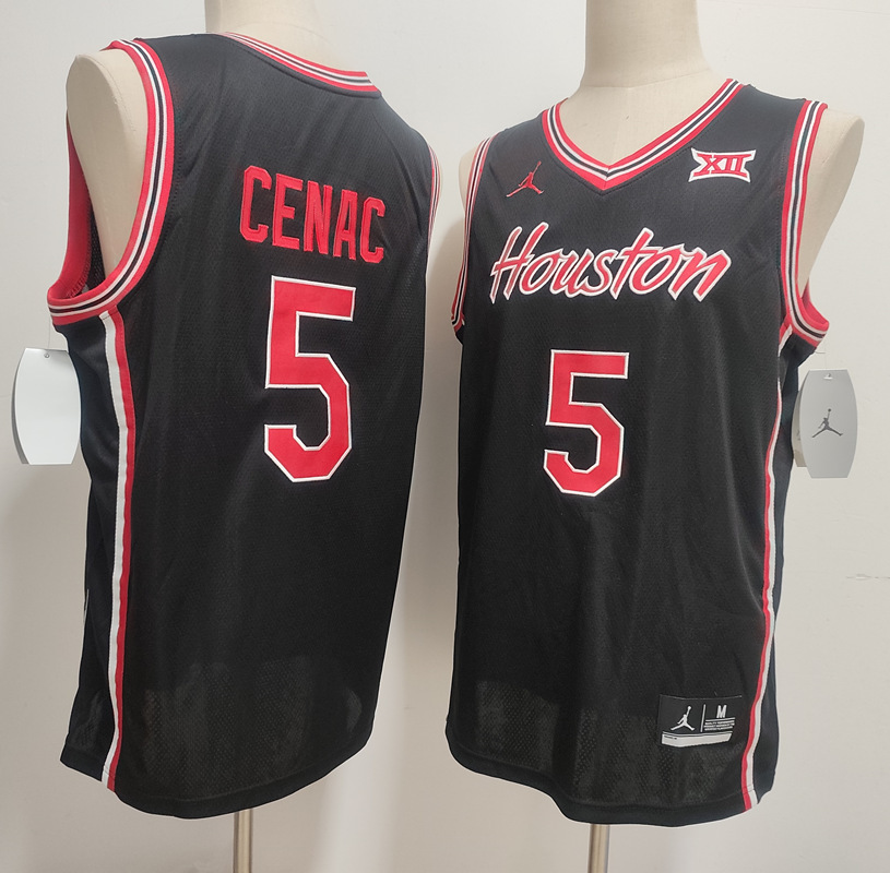 Houston Cougars basketball jersey #5 Chris Cenac Jr.