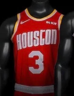 Houston Rocket red basketball jerseys