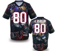 Houston Texans #80 Andre A.Johnson Stitched NFL Elite Fanatical Version Jersey (1)
