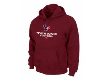 Houston Texans Critical Victory Pullover Hoodie RED