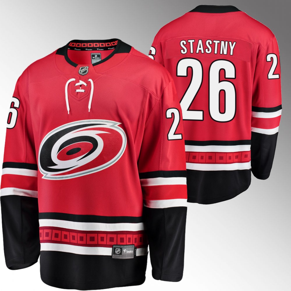 Hurricanes #26 Paul Stastny Red Home Jersey