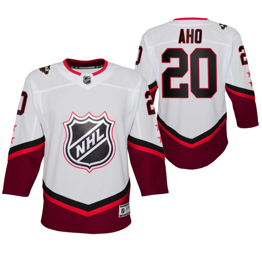 Hurricanes Sebastian Aho 2022 NHL All-Star Jersey Youth Eastern