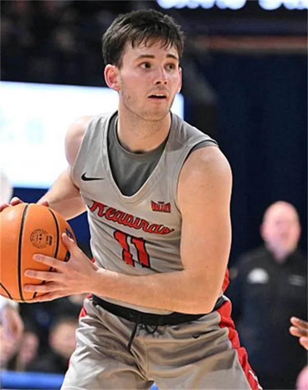 Illinois State Redbirds #11 Johnny Kinziger 2025-26 Gray Basketball Game Jersey 